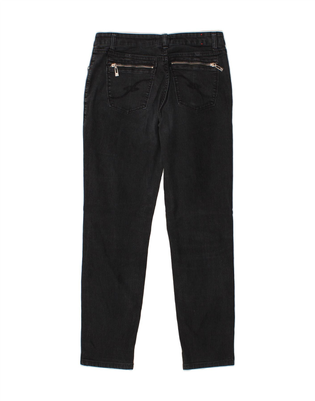 TRUSSARDI Womens Slim Jeans W27 L27 Black Cotton Vintage Trussardi and Second-Hand Trussardi from Messina Hembry 