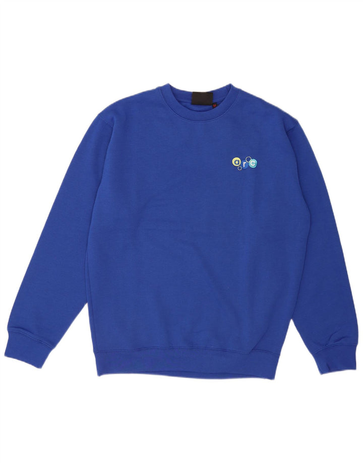 Dickies Mens Sweatshirt Jumper Medium Blue Polyester
