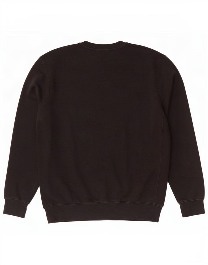 Felpa Nike Uomo Maglia Media Cotone Nero