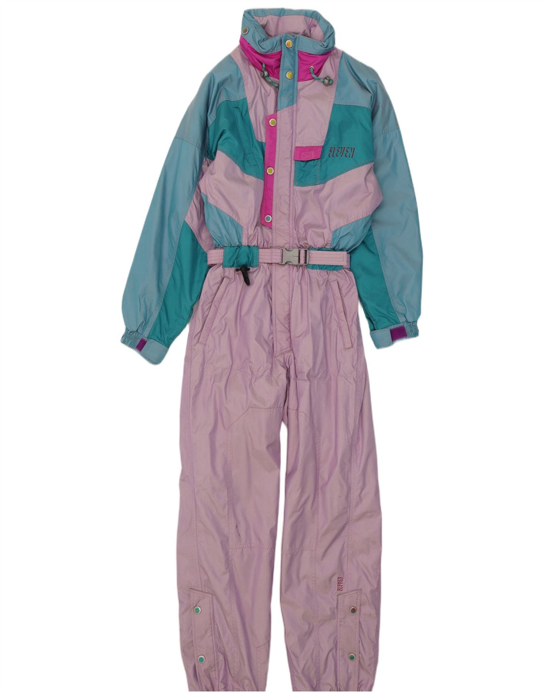 Vintage γυναικεία φόρμα σκι EU 38 Medium πολύχρωμο Colourblock