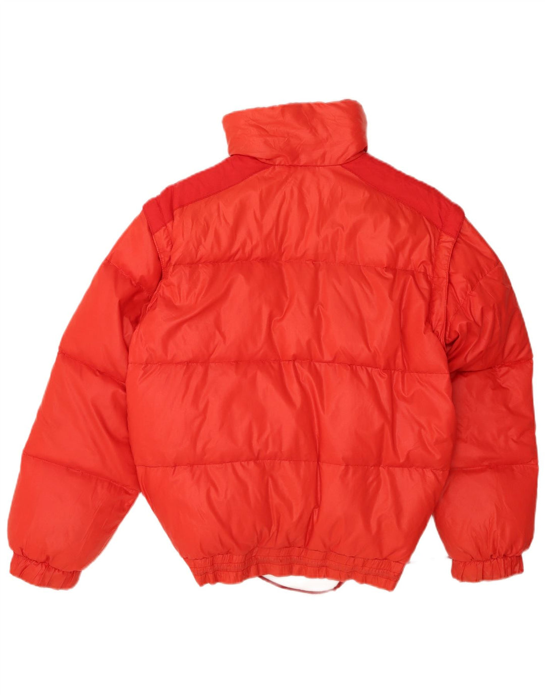 MC ROSS Mens Loose Fit Padded Jacket IT 44 XS Red Polyamide
