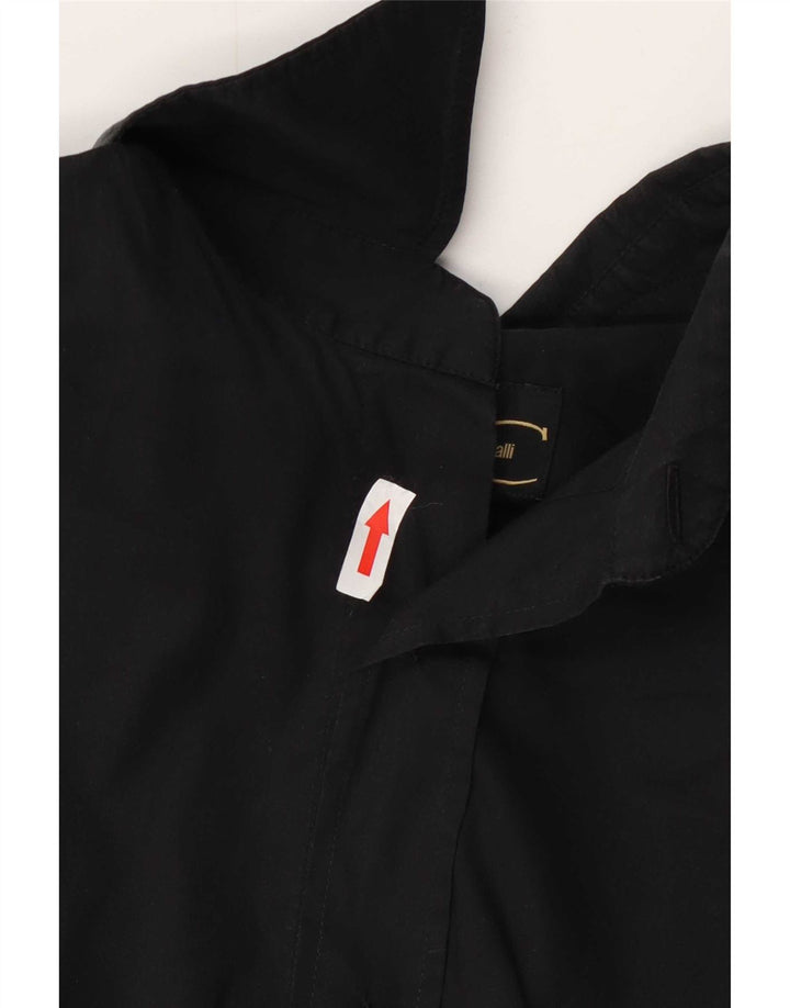 Just Cavalli Camicia da donna UK 14 Medium Black