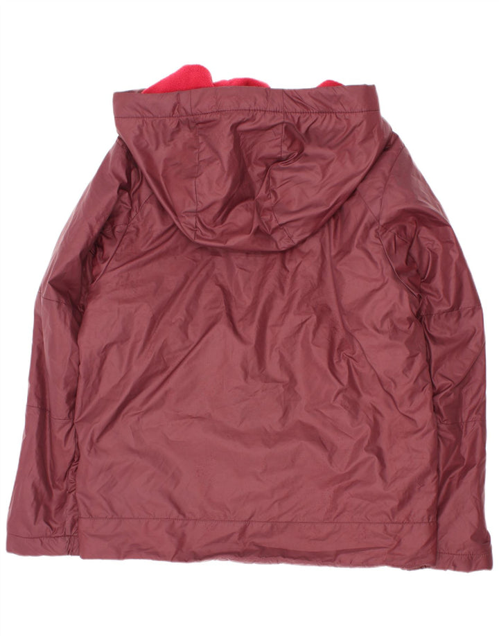Nike Jungen-Windbreakerjacke mit Kapuze, 8–9 Jahre, Größe S, Burgunderrot, Polyester