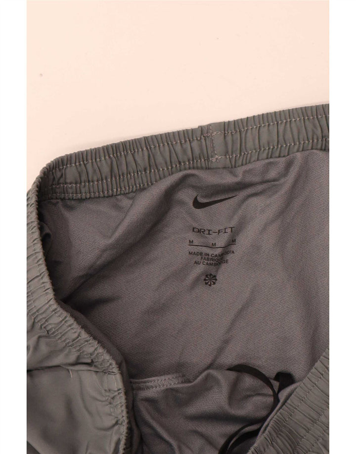 Męskie spodenki sportowe Nike Dri Fit, poliestrowe w kolorze średnioszarym