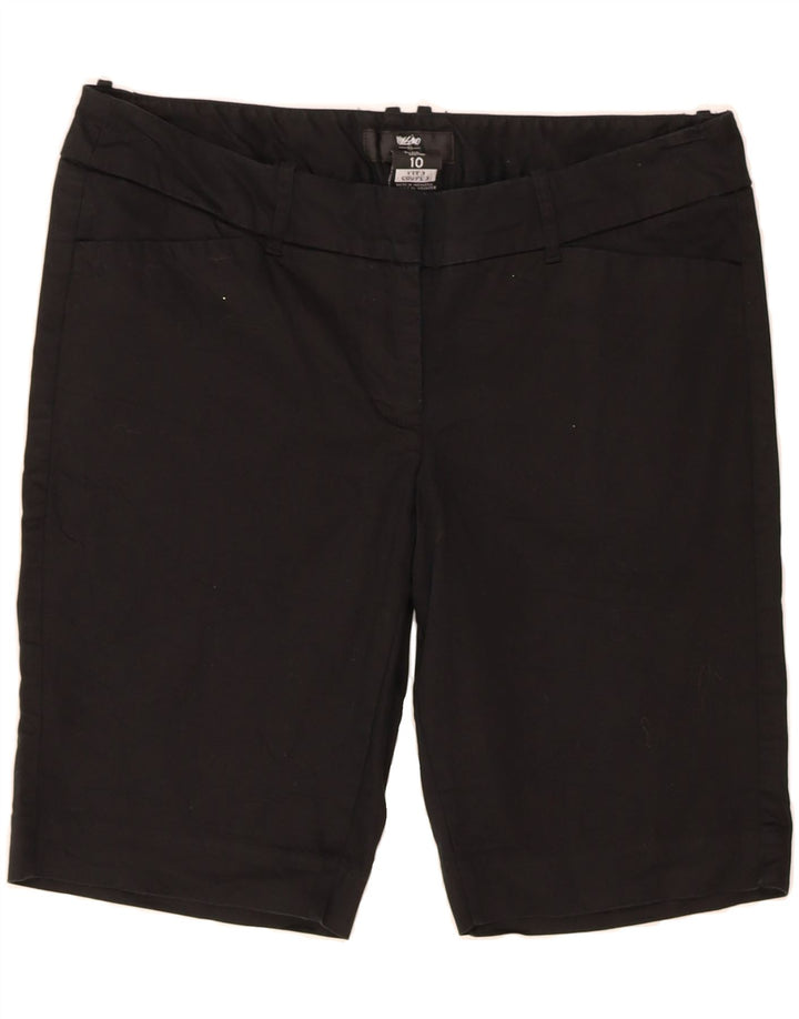 MOSSIMO Womens Casual Shorts US 10 Large W32 Black Cotton Vintage Mossimo and Second-Hand Mossimo from Messina Hembry 