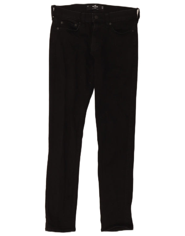 Hollister Damen Skinny Jeans W29 L32 Schwarze Baumwolle