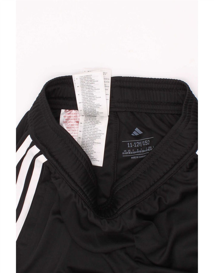 Adidas Boys Sport Shorts 11-12 Years Black Polyester