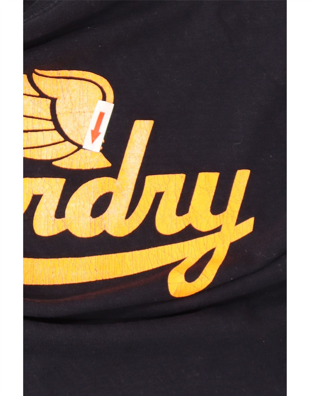 Superdry Mens Classics Graphic T-Shirt Top Large Navy Blue Cotton