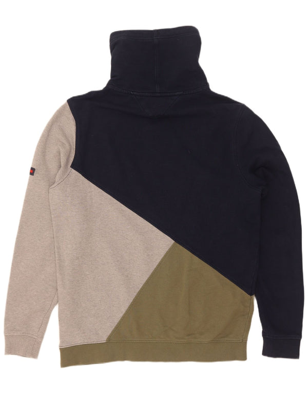 Felpa grafica da uomo Tommy Hilfiger Maglione XL multicolore Colourblock