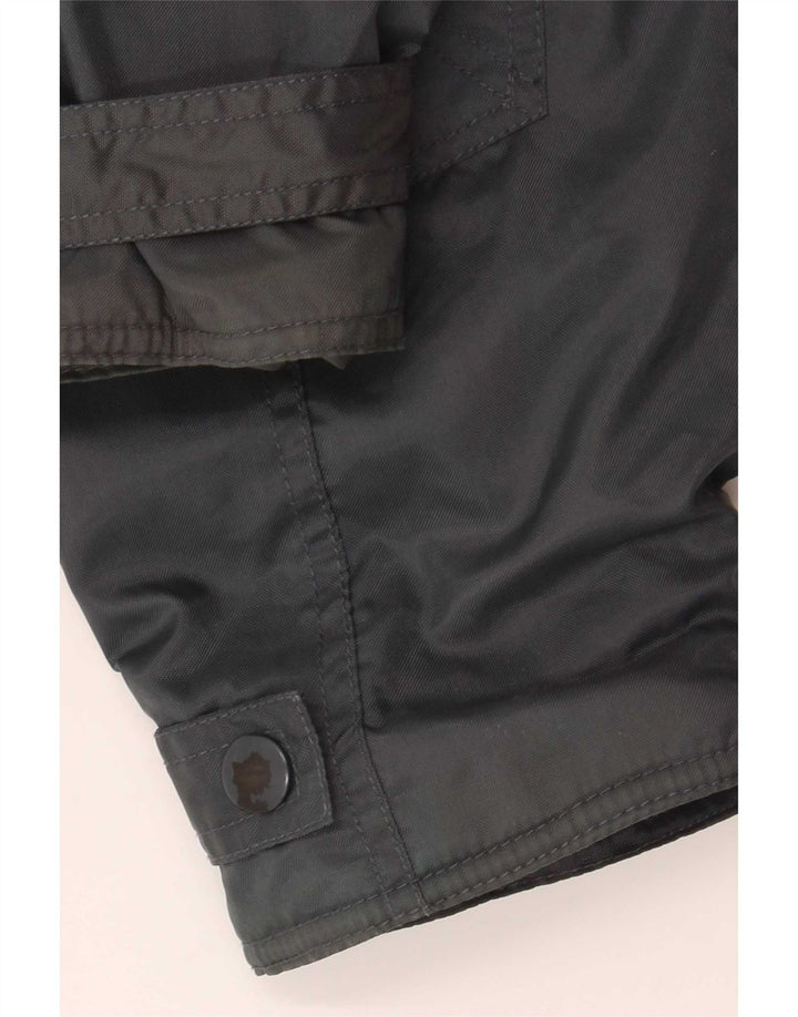 Americanino Herren Bomberjacke UK 40 Large Schwarz Nylon