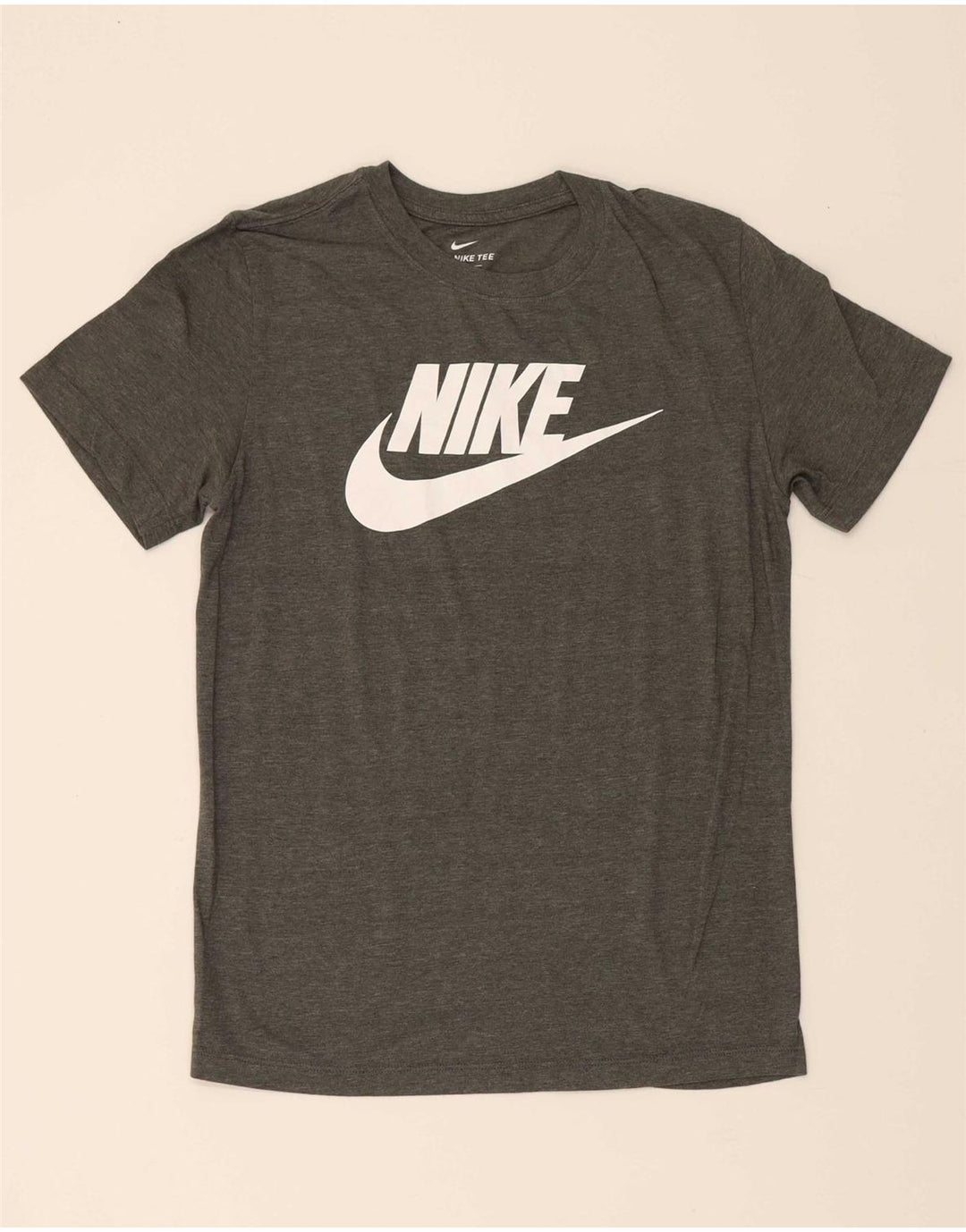 NIKE Mens Graphic T-Shirt Top Small Grey