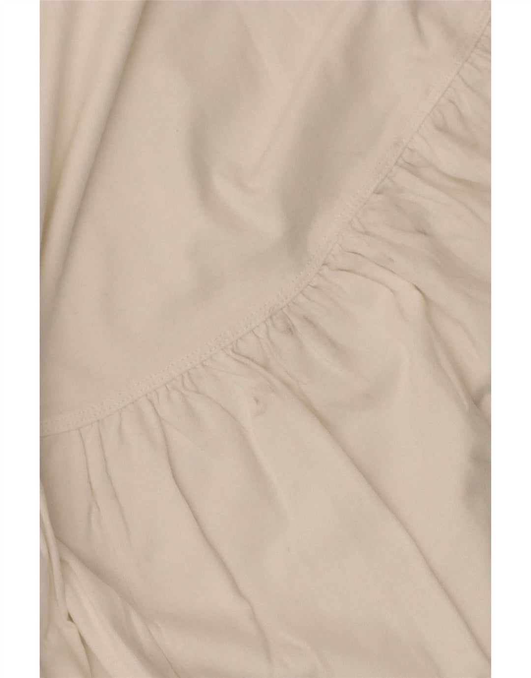 Zara Womens Oversized Blouse Top UK 10 Small White Cotton