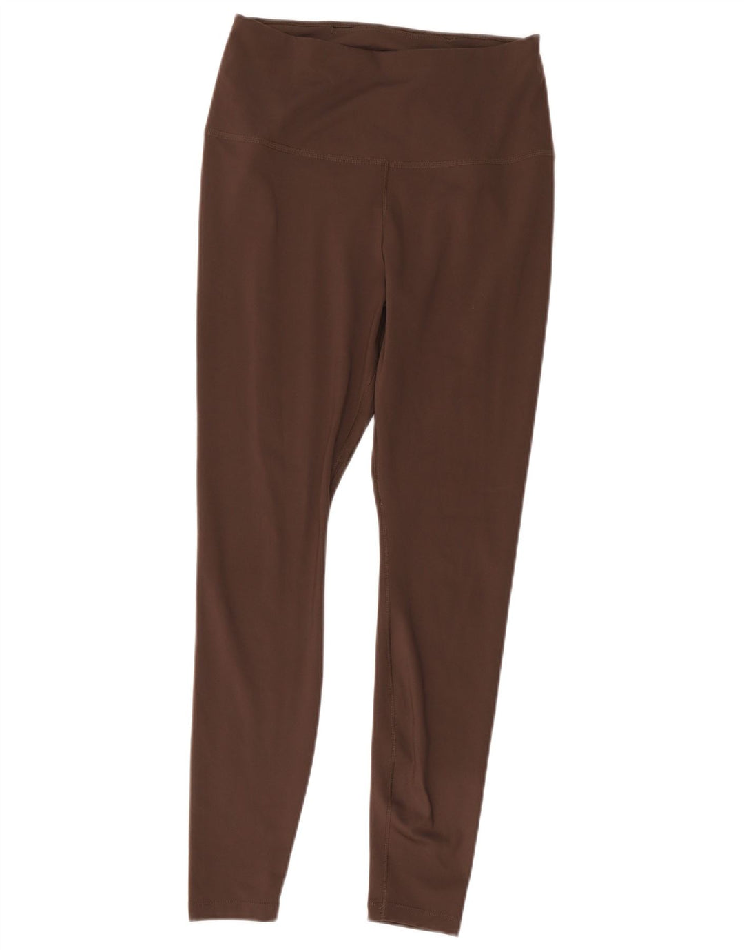 Nike Womens Dri Fit Leggings UK 12 Medium Brown Polyester