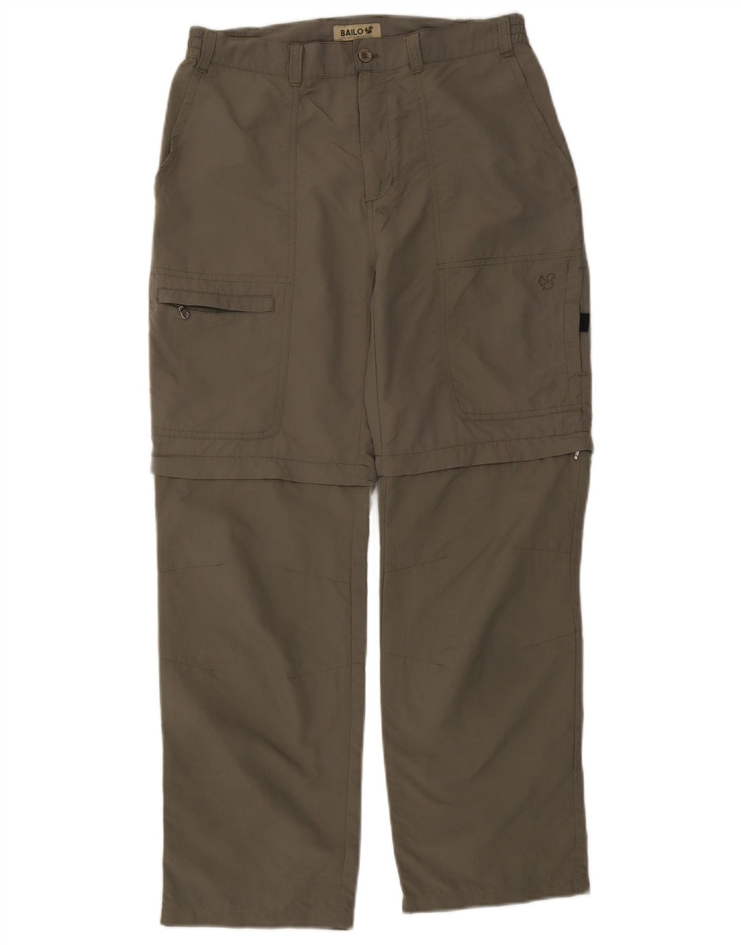 Bailo Womens Straight Cargo Trousers Medium W30 L28 Khaki Polyamide