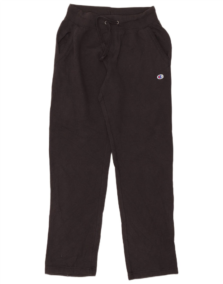 CHAMPION Womens træningsdragt Bukser UK 14 Medium Sort Polyester