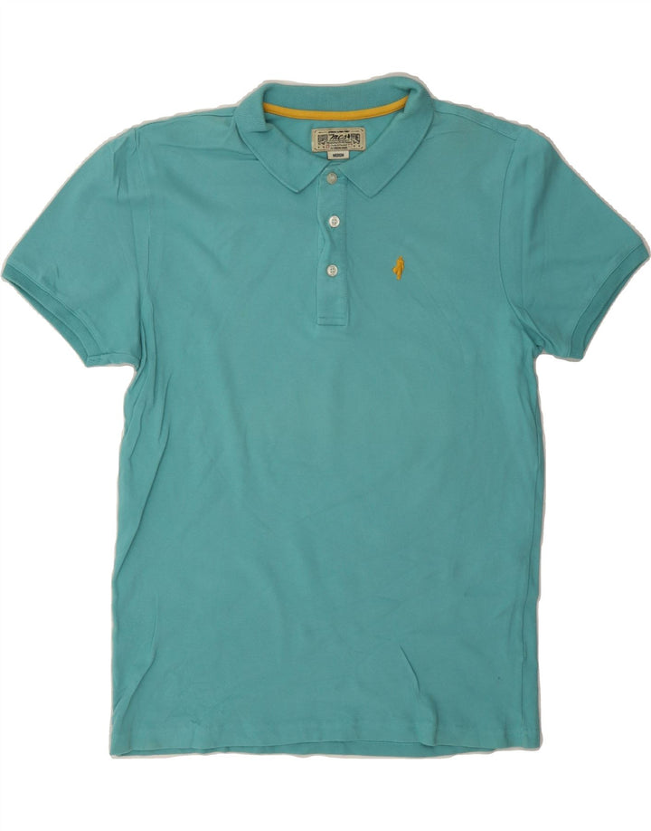 MARLBORO CLASSICS Mens Polo Shirt Medium Blue Vintage Marlboro Classics and Second-Hand Marlboro Classics from Messina Hembry 