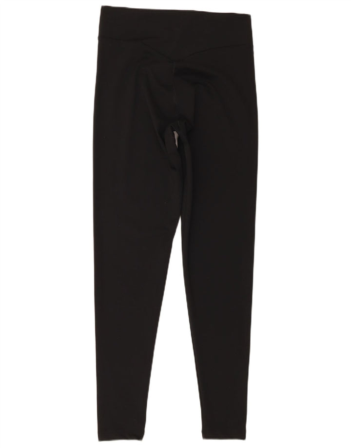 Leggings ADIDAS Femininas UK 10 Pequenas Poliéster Preto