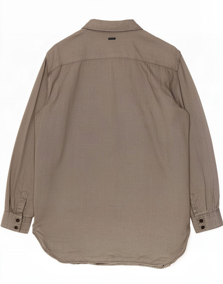 G-Star Mens Shirt Large Grey