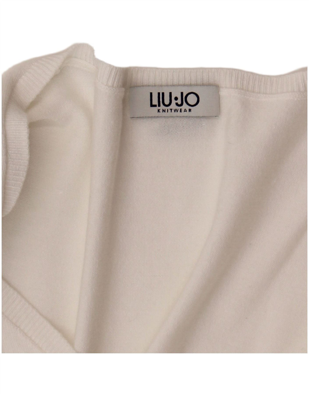 Liu Jo Womens Cardigan Sweater UK 10 Small White