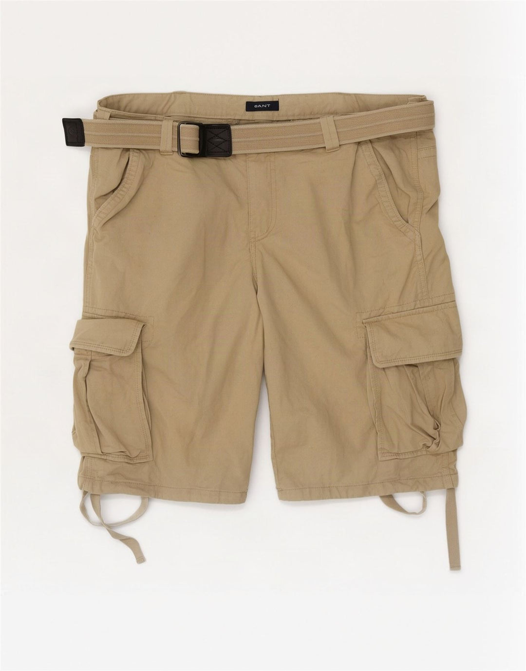 Gant Mens Cargo Shorts W36 Large Beige Cotton