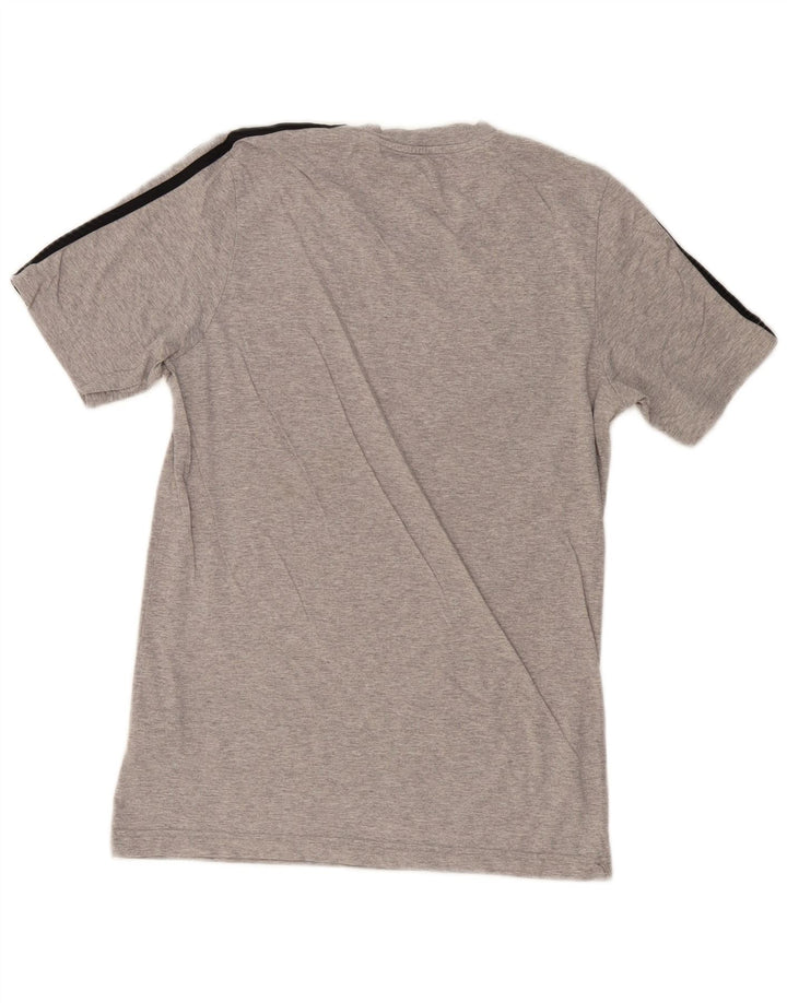 ADIDAS Mens T-Shirt Top Small Grey Cotton