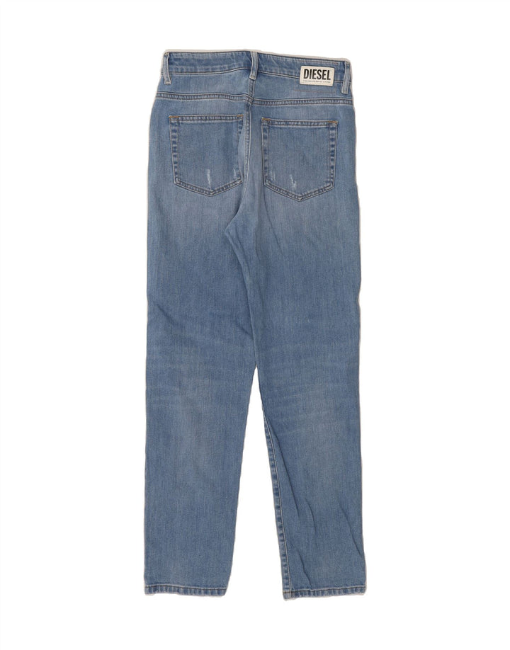 DIESEL Womens Distressed Slim Jeans W27 L27 Blue Cotton Vintage Diesel and Second-Hand Diesel from Messina Hembry 