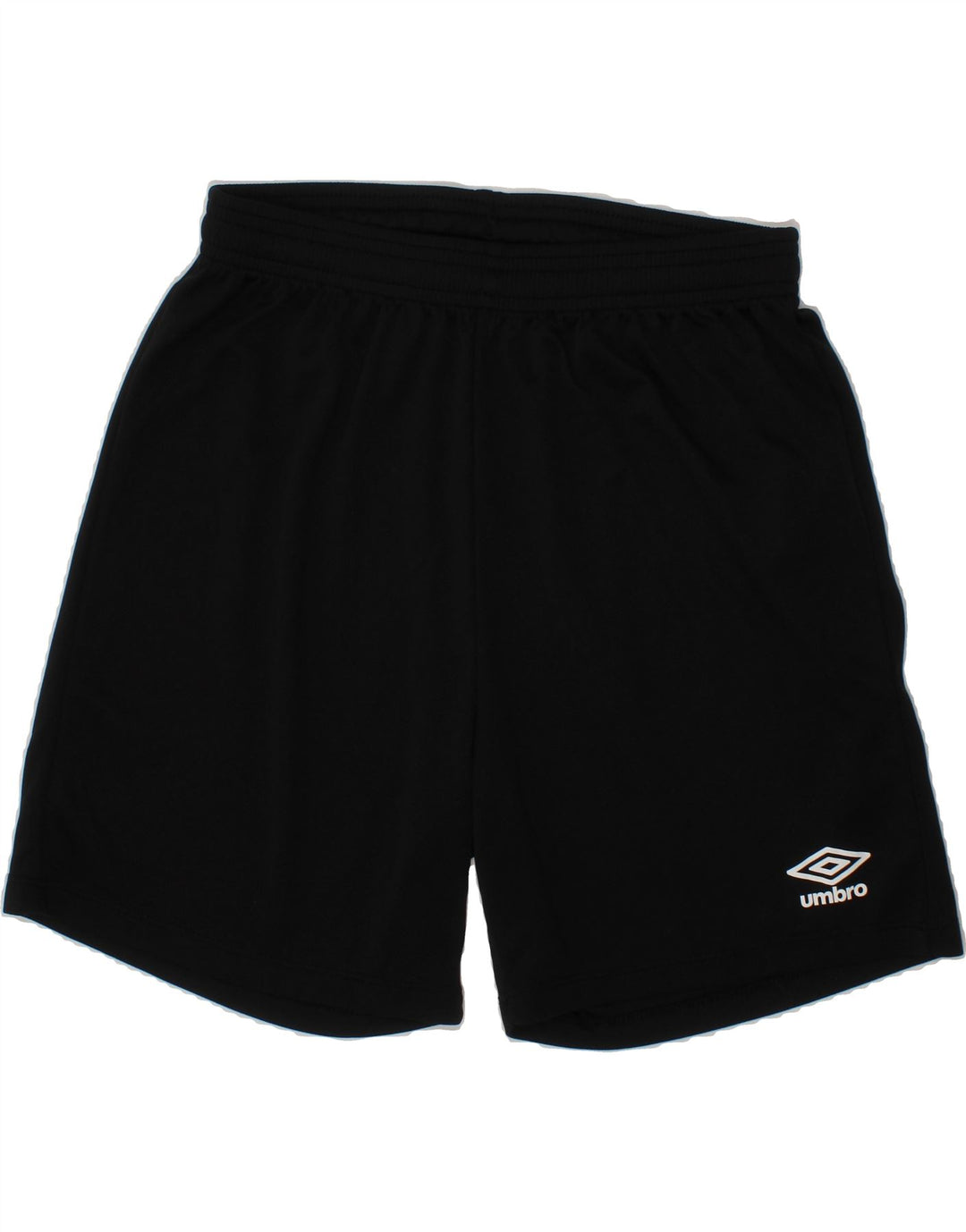 UMBRO Boys Sport Shorts 11-12 Years Large  Black Polyester Vintage Umbro and Second-Hand Umbro from Messina Hembry 
