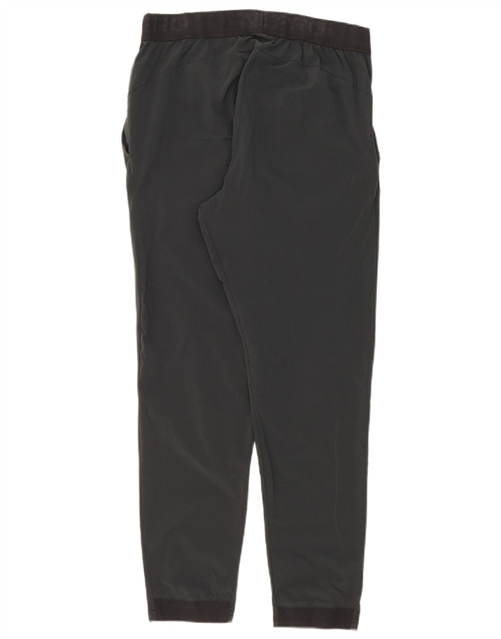 NIKE Womens Dri Fit Tracksuit Trousers Medium Black Polyester Sports