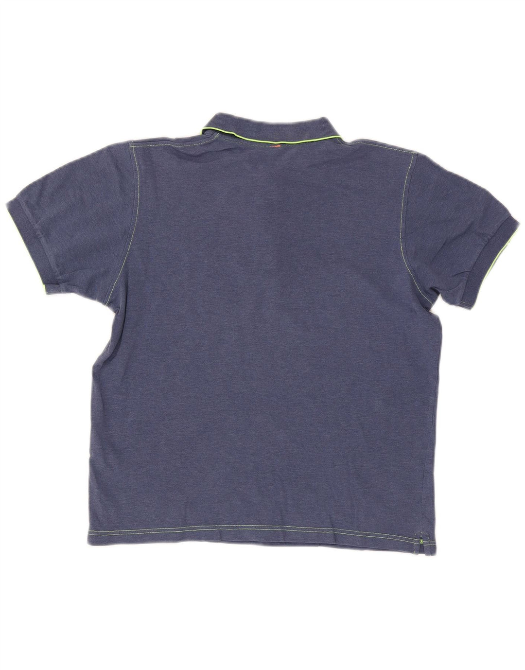 Polo da uomo Sun68 in cotone blu navy medio