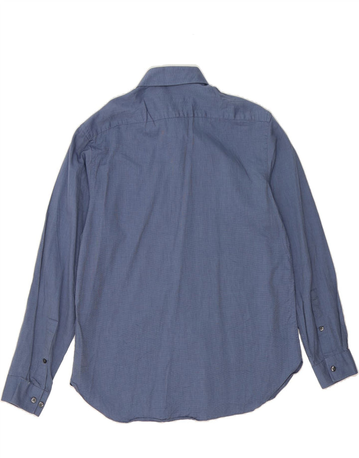 MICHAEL KORS Mens Slim Fit Shirt Size 16 1/2 Large Blue Vintage Michael Kors and Second-Hand Michael Kors from Messina Hembry 