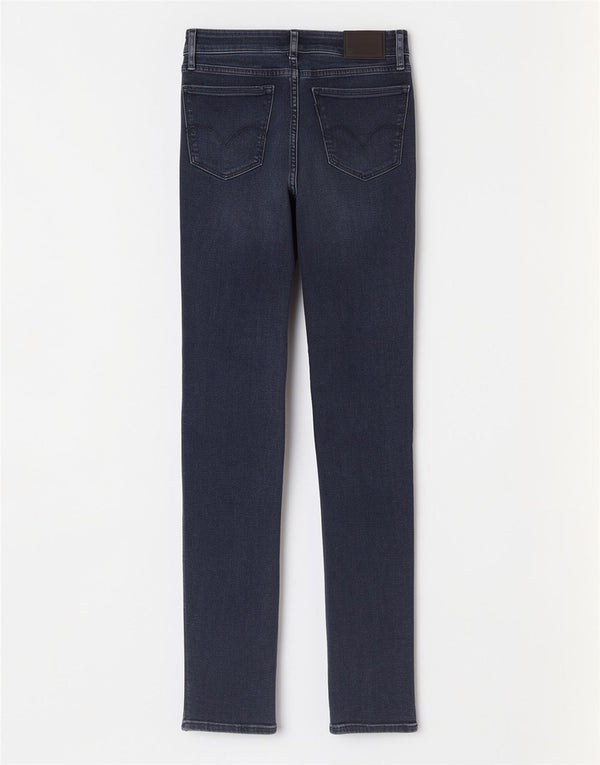 Женские узкие джинсы Levi's 712 W26 L30, темно-синие, хлопок