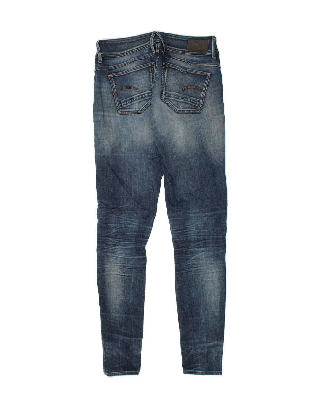 G-STAR Womens Distressed Slim Jeans W29 L32 Blue Cotton | Vintage G-Star | Thrift | Second-Hand G-Star | Used Clothing | Messina Hembry 