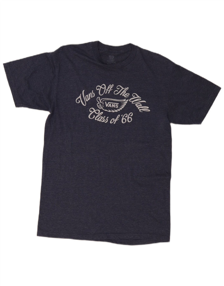 VANS Herren T-Shirt mit Grafik, mittelgroß, Marineblau