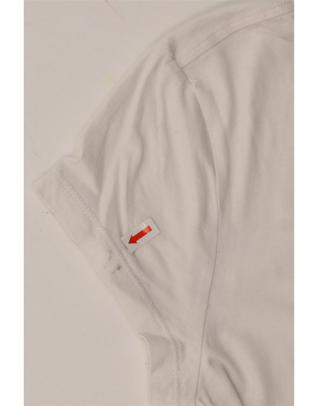 REEBOK Womens Graphic T-Shirt Top UK 12 Medium White Vintage Reebok and Second-Hand Reebok from Messina Hembry 