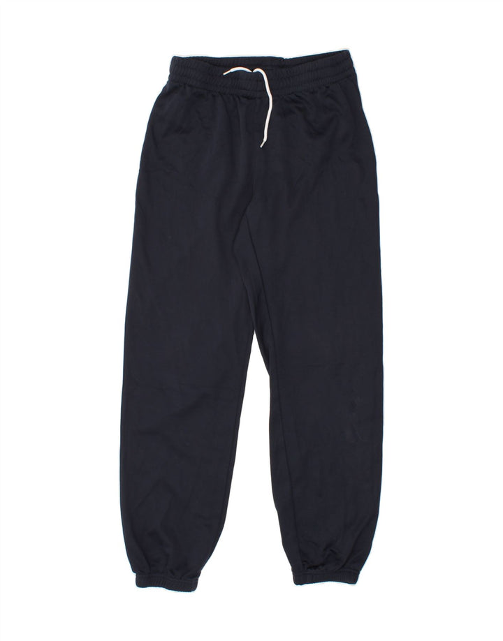 LOTTO Womens Tracksuit Trousers Joggers UK 12 Medium  Navy Blue Polyester Vintage Lotto and Second-Hand Lotto from Messina Hembry 