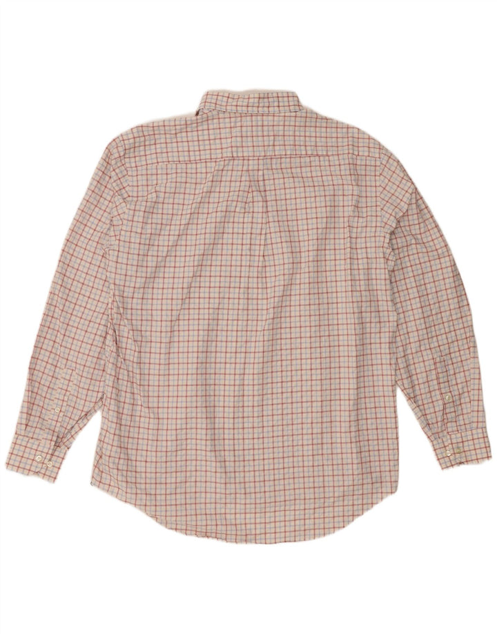 BEST COMPANY Mens Shirt 2XL White Check