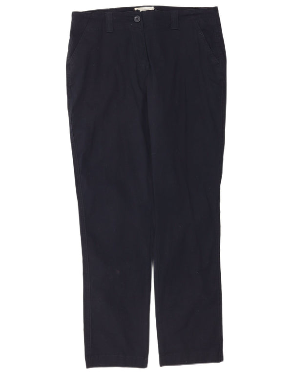Mountain Warehouse Womens Chino Trousers UK 12 Medium W30 L30 Navy Blue