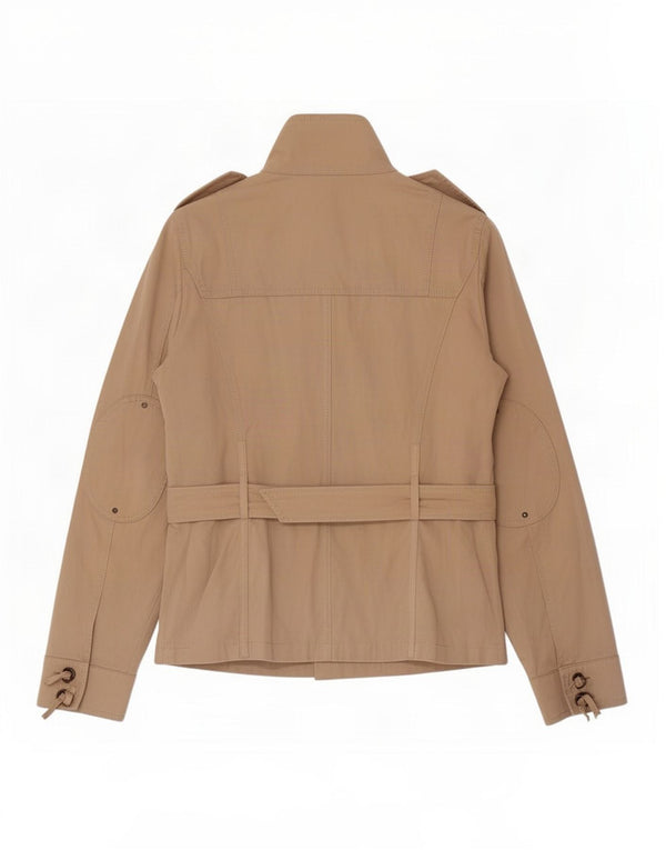 Marella Γυναικείο Military Jacket UK 12 Medium Beige Cotton Sports