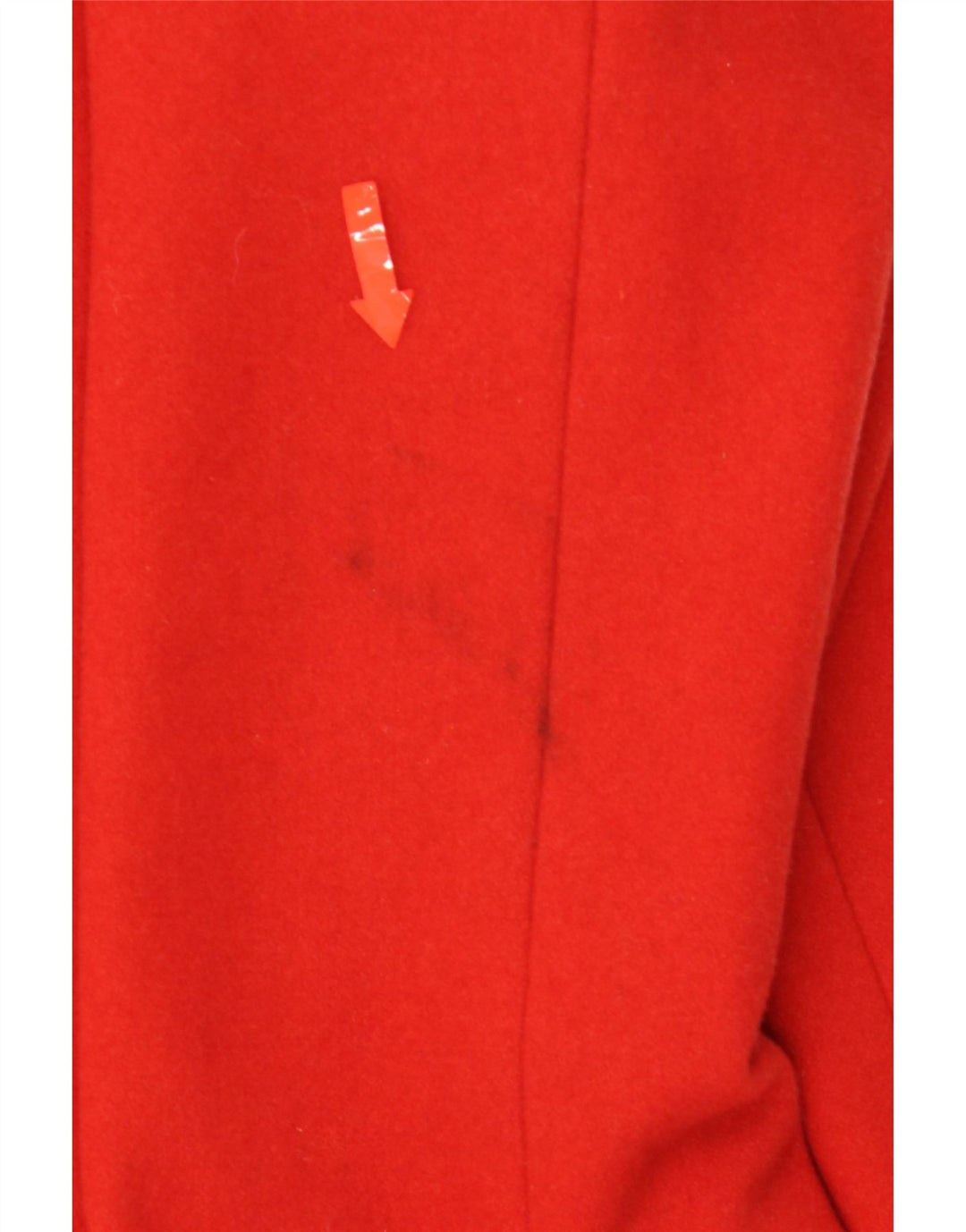 BENETTON Womens Jacket UK 6 XS Red Wool Vintage Benetton and Second-Hand Benetton from Messina Hembry 