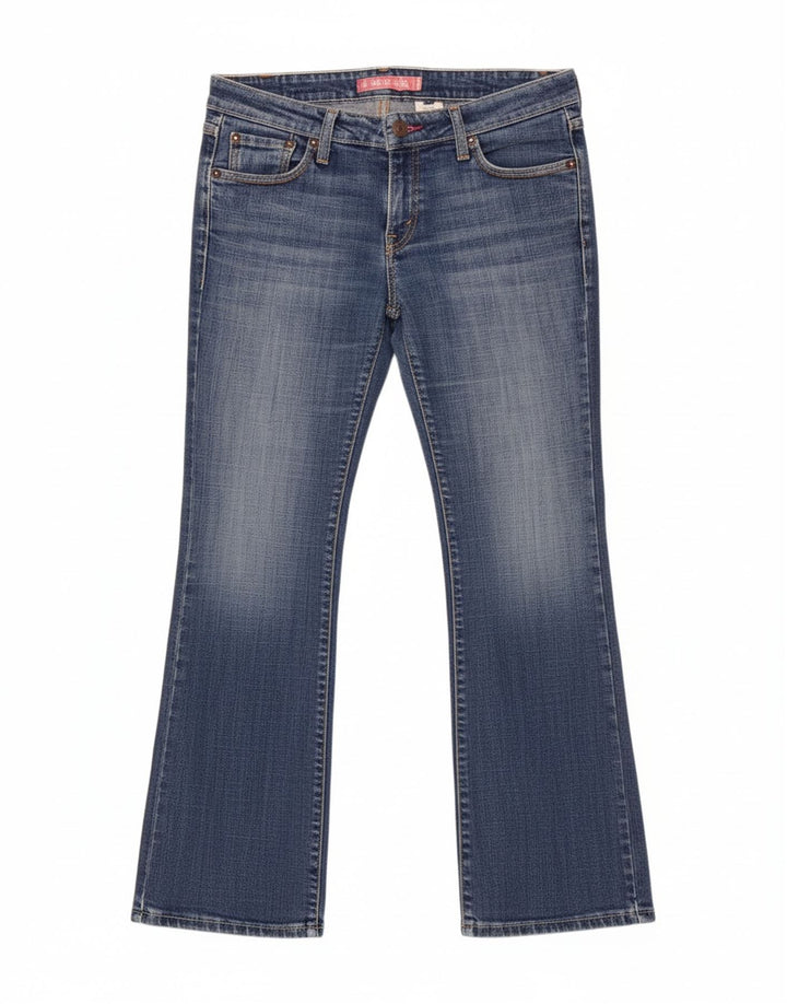 LEVI'S Womens 524 Bootcut Jeans US 11 Large W34 L31 Blue Cotton Vintage Levi's and Second-Hand Levi's from Messina Hembry 