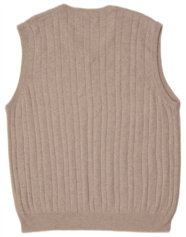 Marks & Spencer Herre Regular Fit Vest Tank Top Stor Grå Bomuld