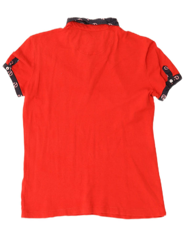 Polo da donna Harmont & Blaine UK 12 Medium Red Paisley
