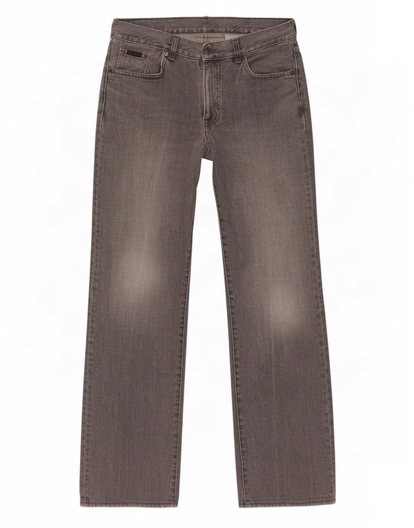 Calvin Klein Mens Straight Jeans W30 L31 Grey