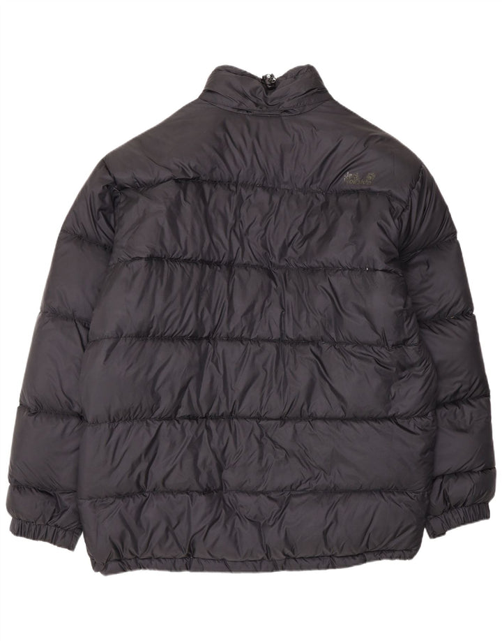 Jack Wolfskin Herre polstret jakke UK 40/42 Stor sort polyester