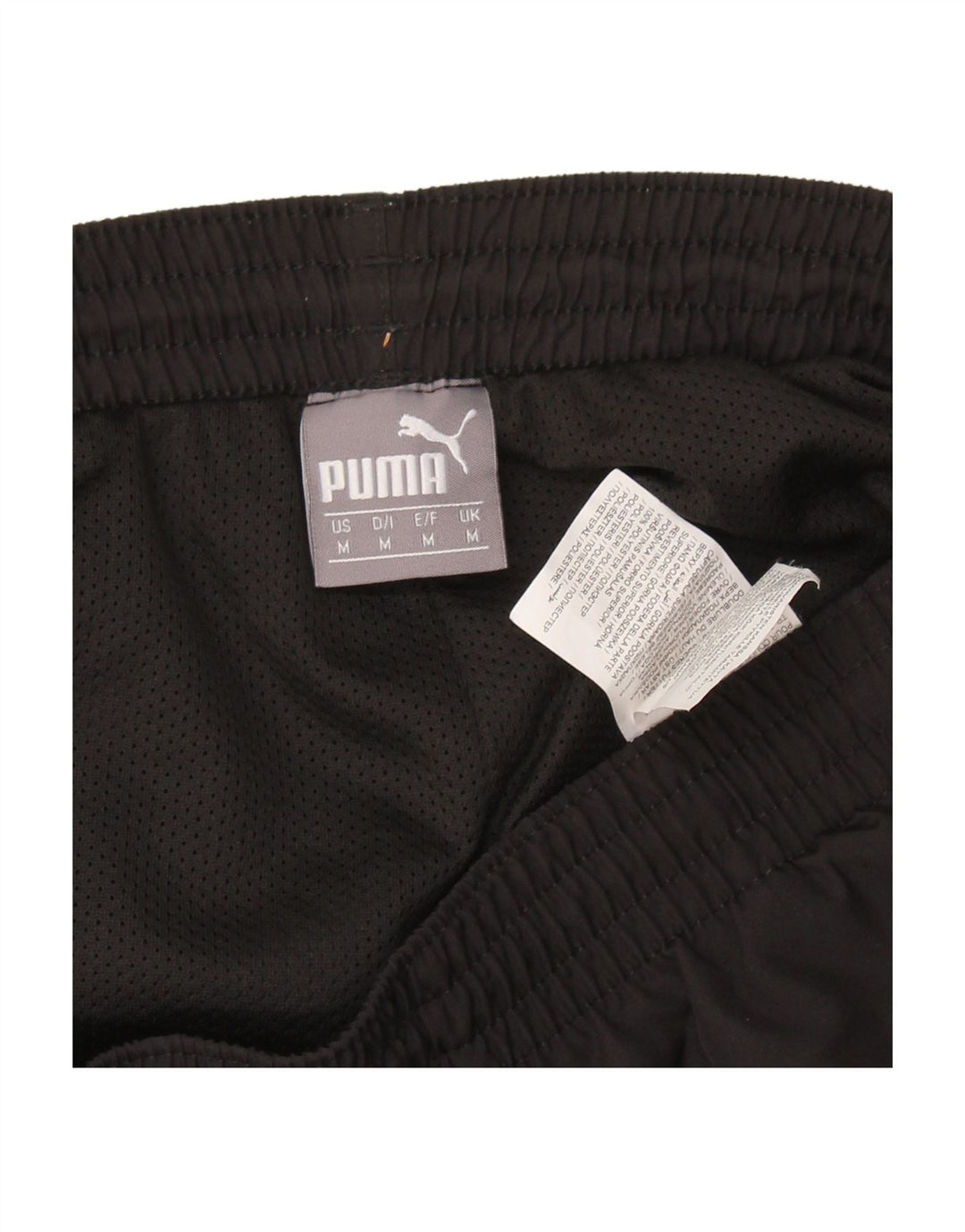 PUMA Mens Tracksuit Trousers Medium  Black Polyester