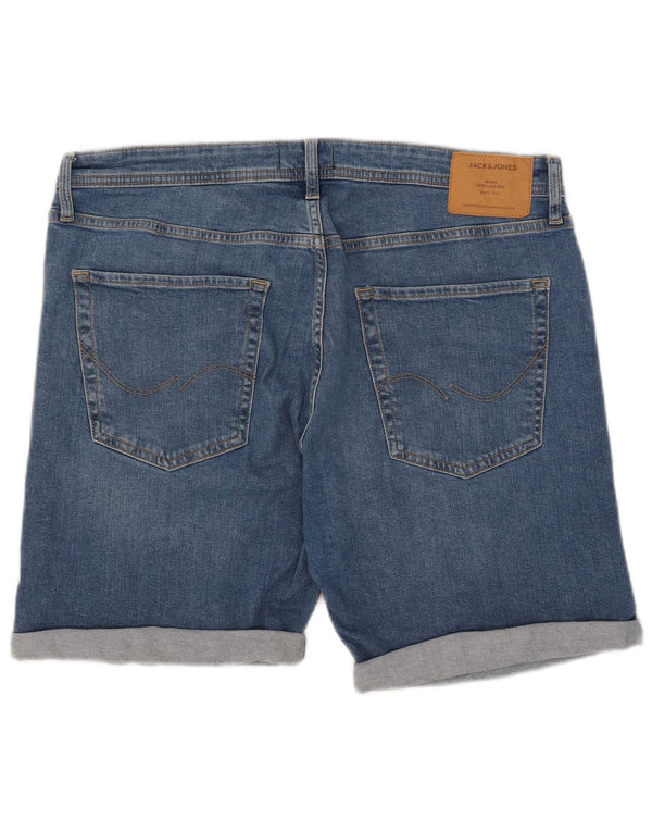 Мужские джинсовые шорты свободного покроя Jack & Jones Chris XL W38, синие, хлопок