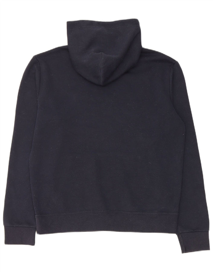 Polo Ralph Lauren Mens Hoodie Jumper Medium Navy Blue Polyester