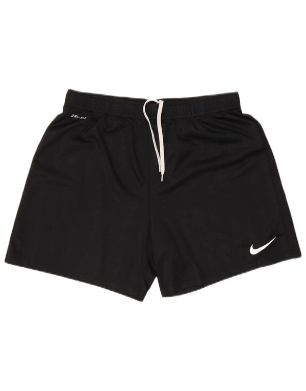 Nike Mens Dri Fit Sport Shorts Large Black Striped Polyester