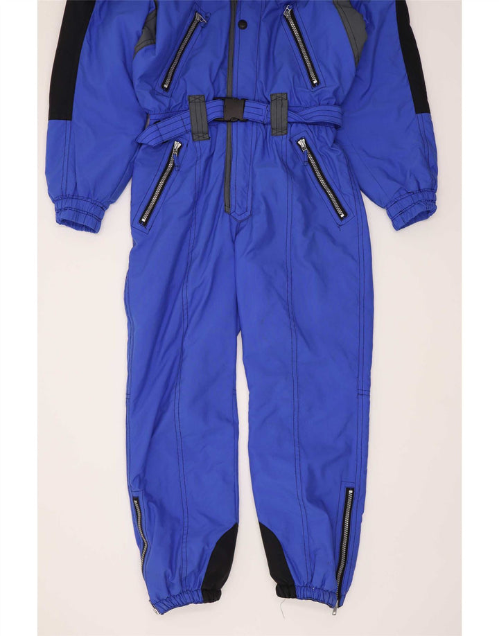 Ellesse Mens Ski Jumpsuit IT 54 XL Blue Colourblock Polyamide