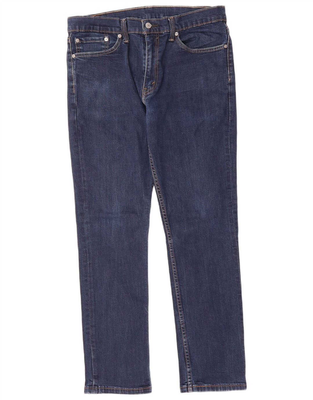 LEVI'S Mens Slim Jeans W36 L32  Blue Cotton